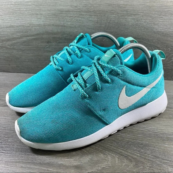 Nike Shoes - Nike Womens W Roshe One Clear Jade/White-Turquoise 844994-300 Sz 8.5